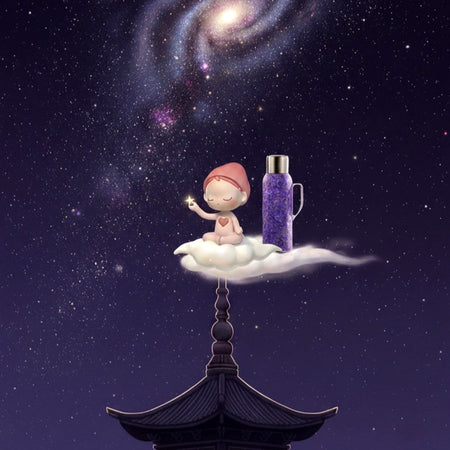 ShoCandy x Heqi “Glacial Era” Titanium Bottle Gift Set